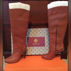 Isola knee high boots. Size 7.